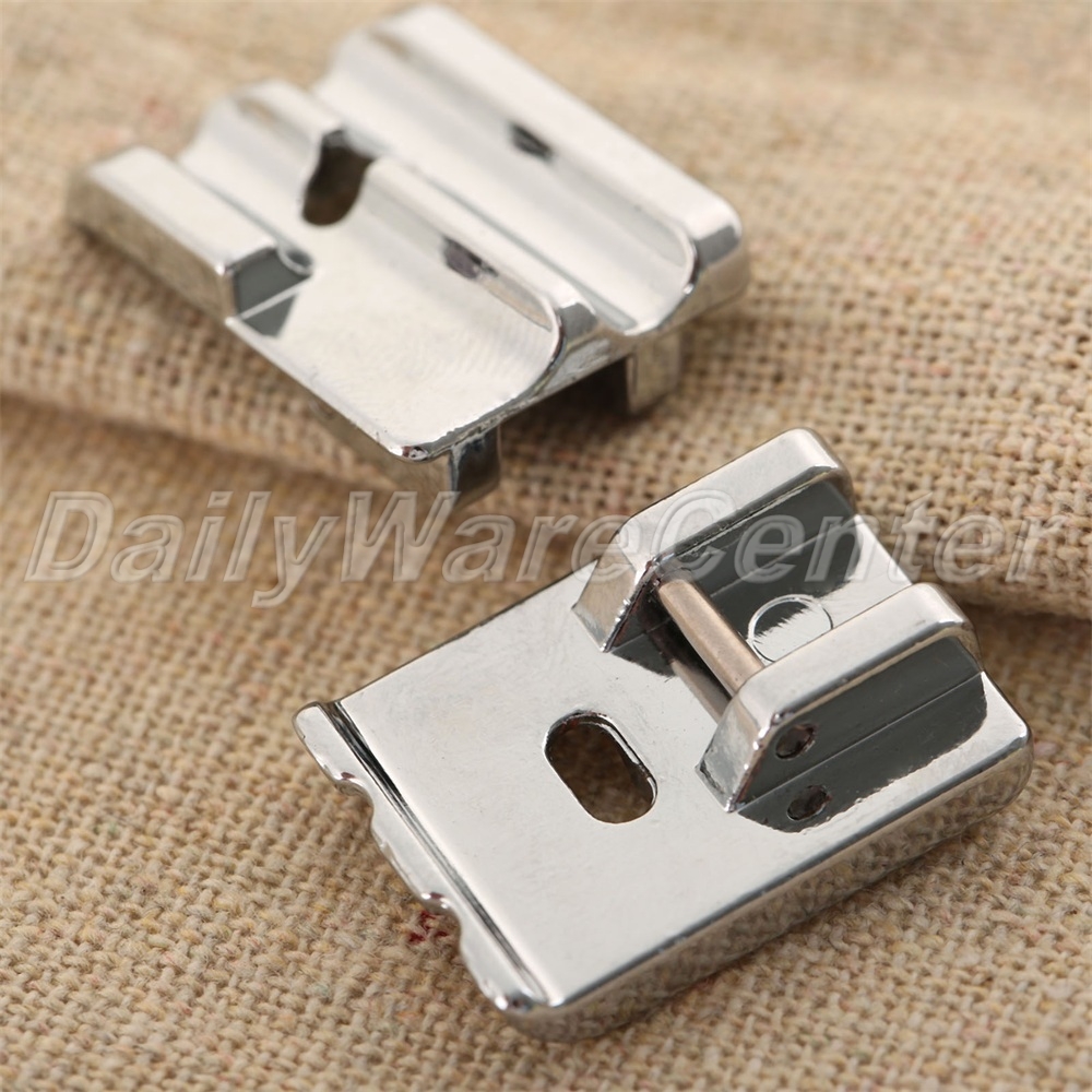 Metal Presser Foot Domestic Sewing Machine Cording Piping Foot F Singer